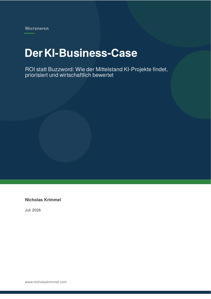 Cover: Der KI-Business-Case