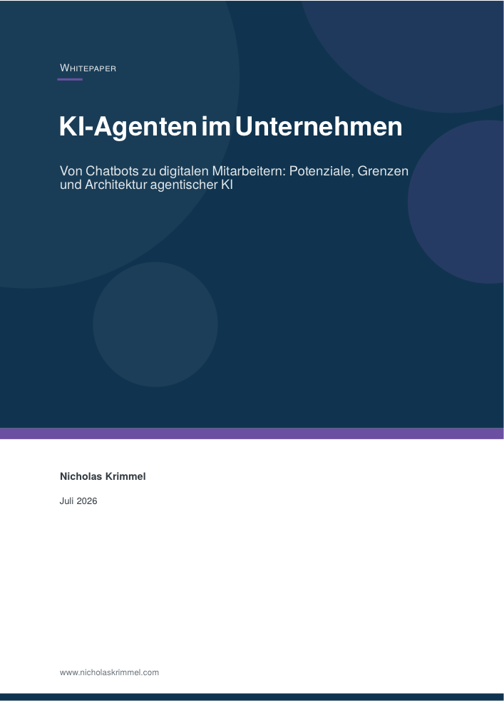 Cover: KI-Agenten im Unternehmen