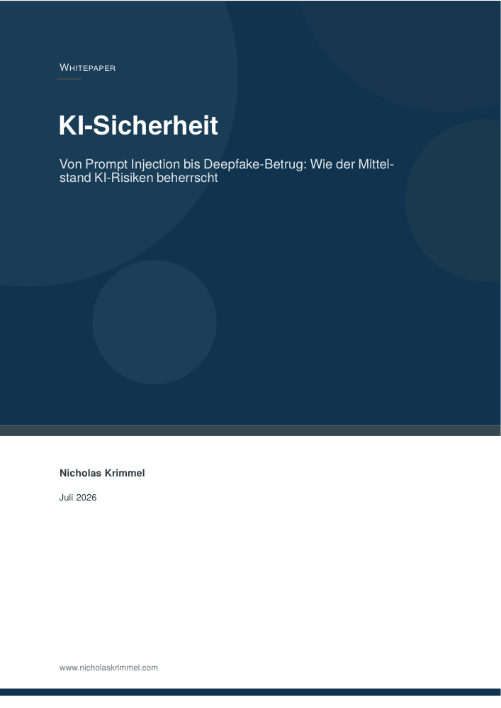 Cover: KI-Sicherheit
